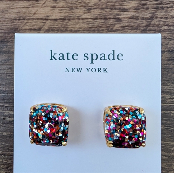 kate spade Jewelry - NEW! Kate Spade Glitter Earrings